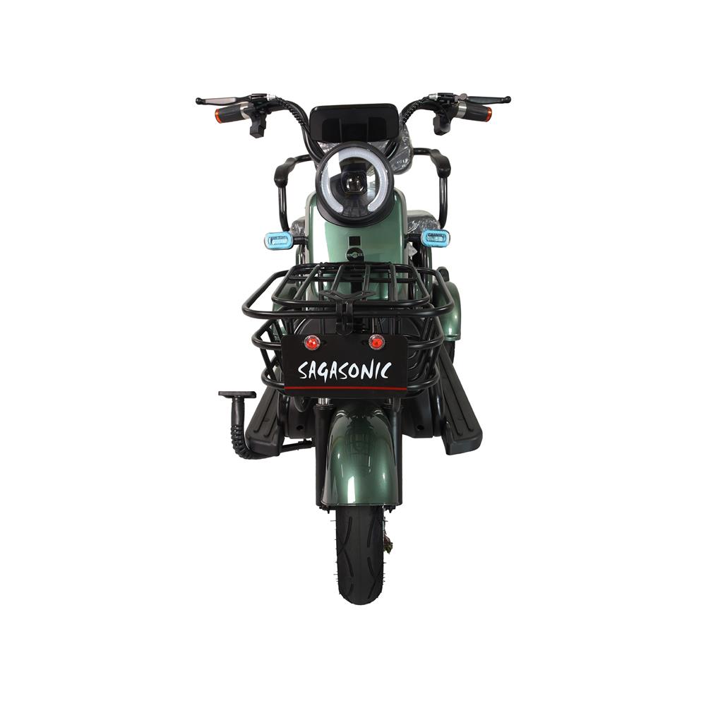 สกู๊ตเตอร์ไฟฟ้า 3 ล้อ SAGASONIC X6 สีเขียว