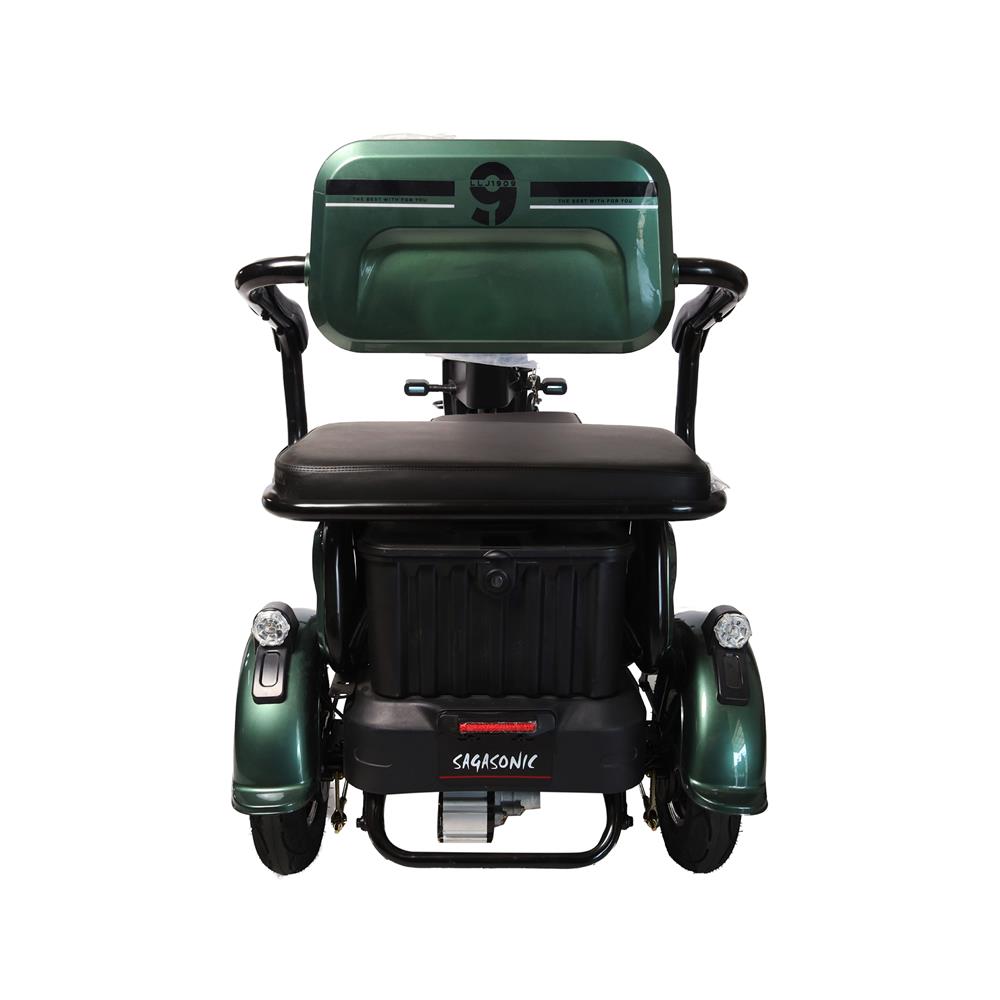 สกู๊ตเตอร์ไฟฟ้า 3 ล้อ SAGASONIC X6 สีเขียว