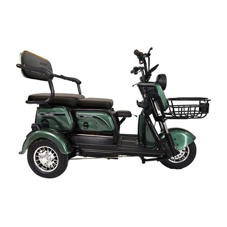 สกู๊ตเตอร์ไฟฟ้า 3 ล้อ SAGASONIC X6 สีเขียว_0