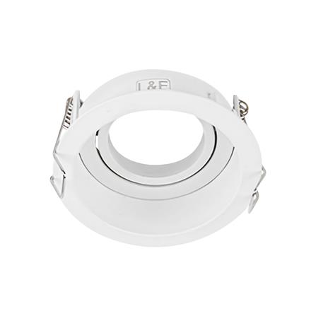 ดาวน์ไลท์ L&E HG 24-04680 3.3 นิ้ว สีขาว กลม_1