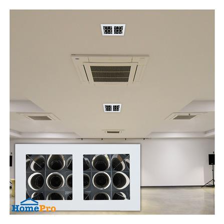 ดาวน์ไลท์ LUMAX 23-01760 8.7 นิ้ว สีขาว เหลี่ยม_4