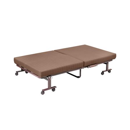 เตียงพับพร้อม TOPPER THAIBULL OLT504-240-100 สีน้ำตาล_1