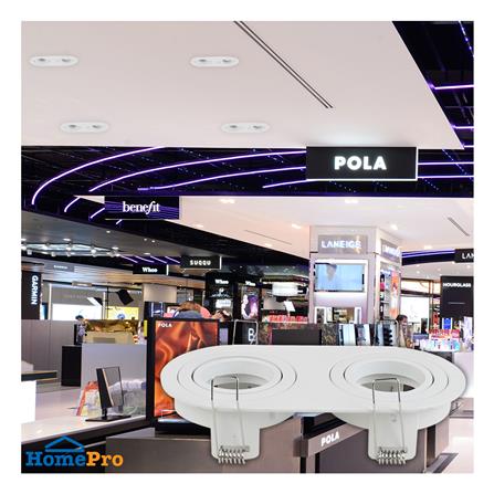 ดาวน์ไลท์ L&E HG 24-04744 3.3 นิ้ว สีขาว กลม_3