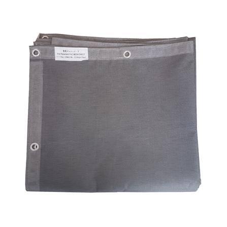 ผ้าใบก่อสร้าง MESH SHEET DEXZON 270 กรัม 1.8X5.1 ม. สีเทา_0