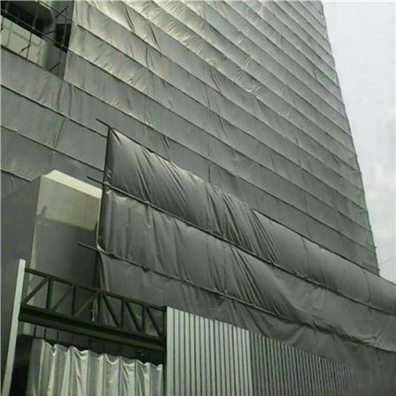 ผ้าใบก่อสร้าง MESH SHEET DEXZON 270 กรัม 1.8X5.1 ม. สีเทา_3