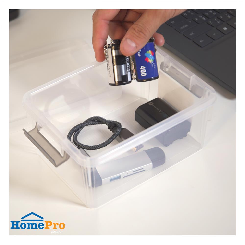 กล่องอเนกประสงค์ STACKO WIN SIZE M 17.7X13X8.2 ซม. สีใส