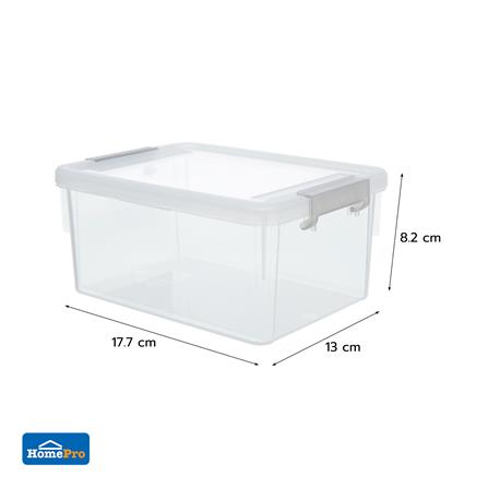 กล่องอเนกประสงค์ STACKO WIN SIZE M 17.7X13X8.2 ซม. สีใส_5