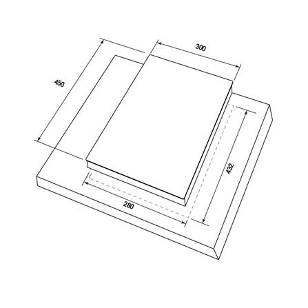 เตาฝังอินดักชั่น MEX HCI21 30 ซม._4