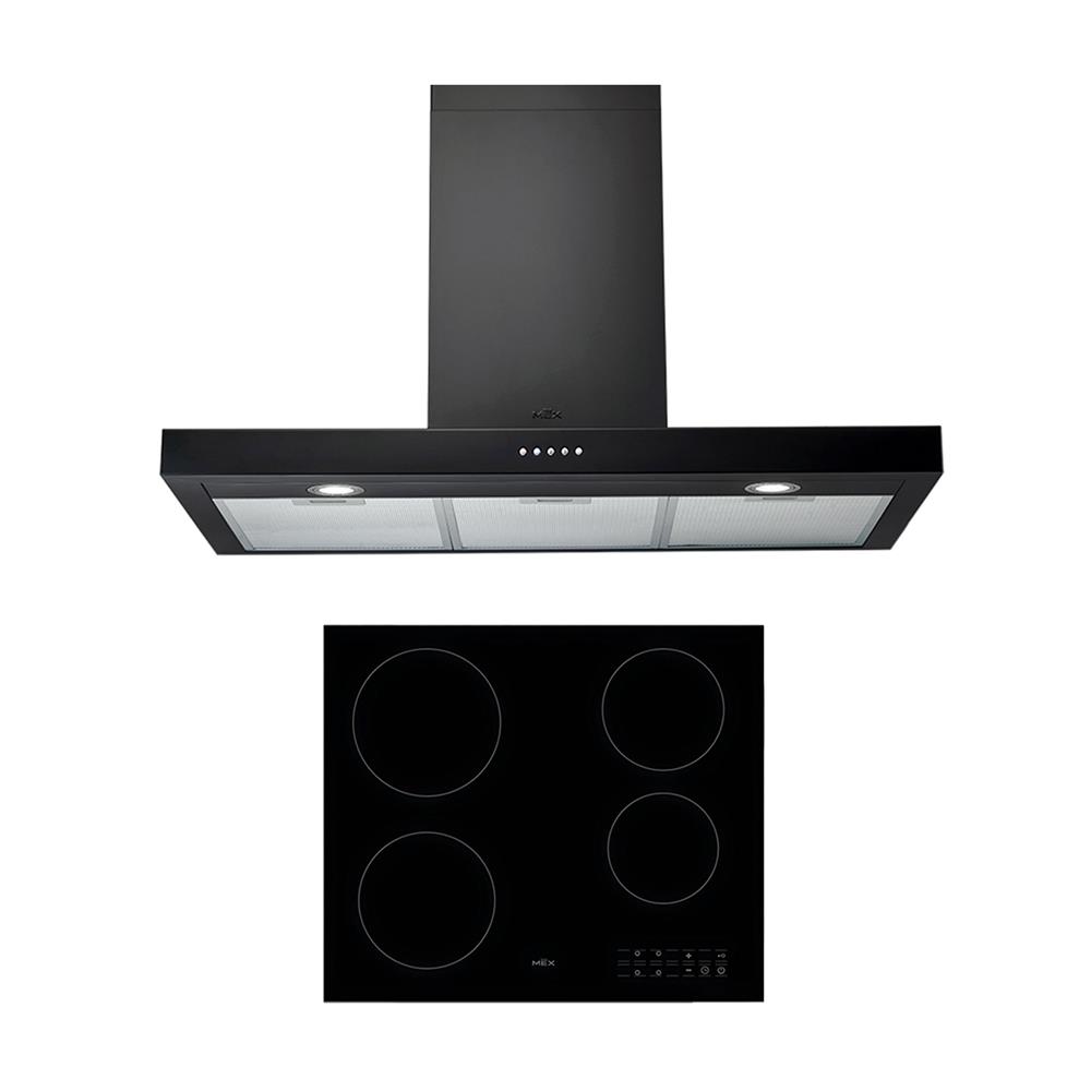 เตาฝัง+เครื่องดูดควัน MEX HVC264+K633B90
