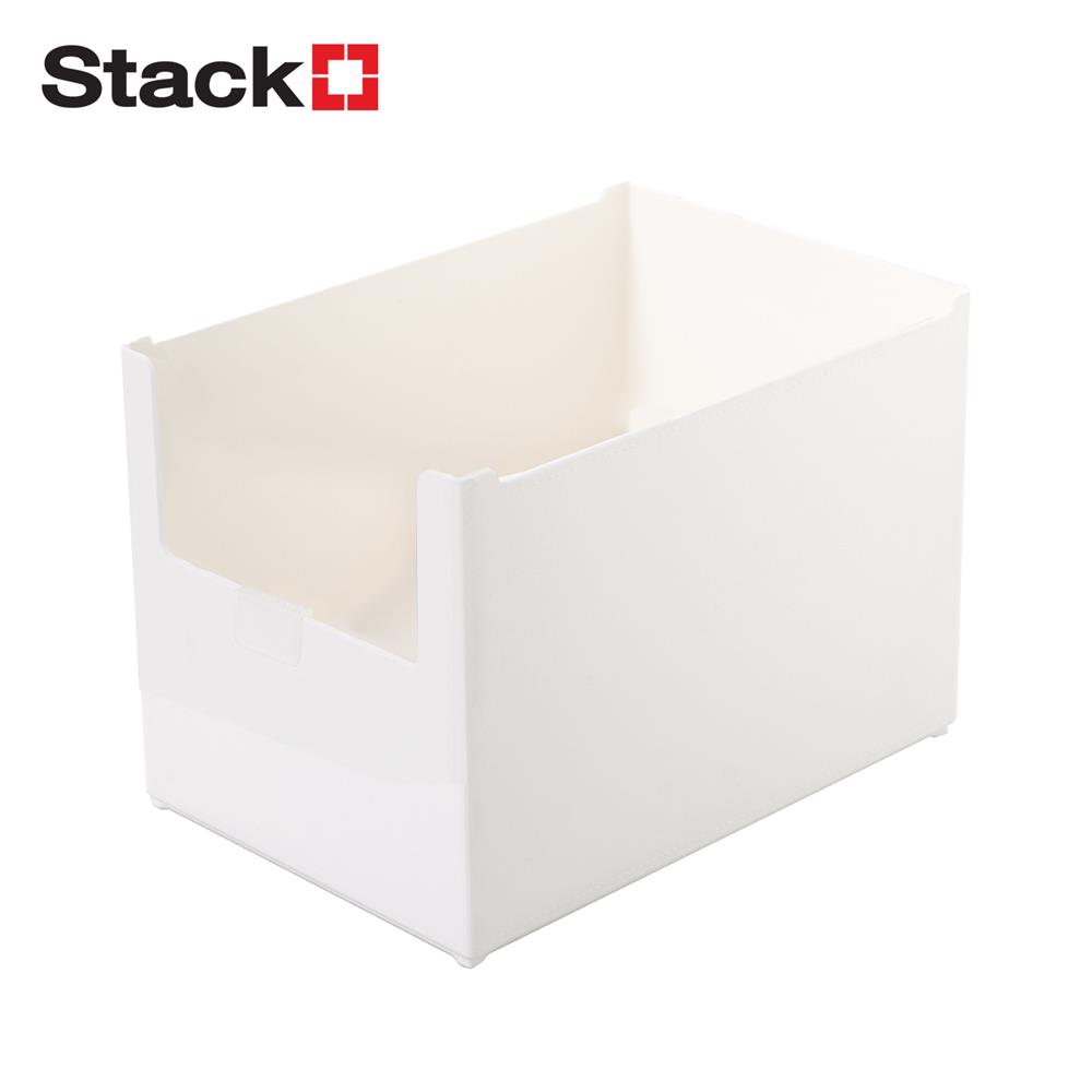 กล่องอเนกประสงค์ STACKO LIVE SIZE XL 21X28X15 ซม. สีขาว_1