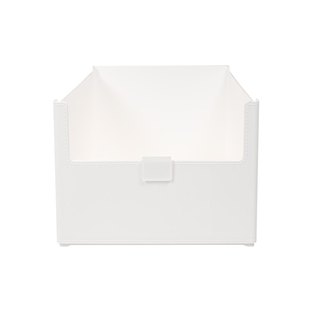 กล่องอเนกประสงค์ STACKO LIVE SIZE XL 21X28X15 ซม. สีขาว