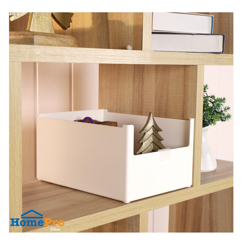 กล่องอเนกประสงค์ STACKO LIVE SIZE XL 21X28X15 ซม. สีขาว