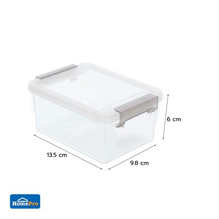 กล่องอเนกประสงค์ STACKO WIN SIZE S 13.5X9.8X6 ซม. สีใส_5