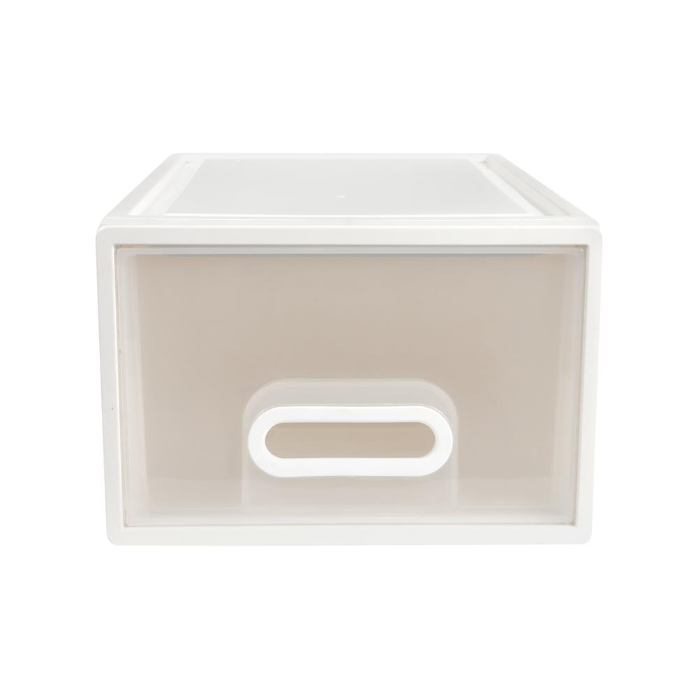 กล่องลิ้นชัก STACKO MODULAR 15 ลิตร 45X30X20.5 ซม. สีขาว