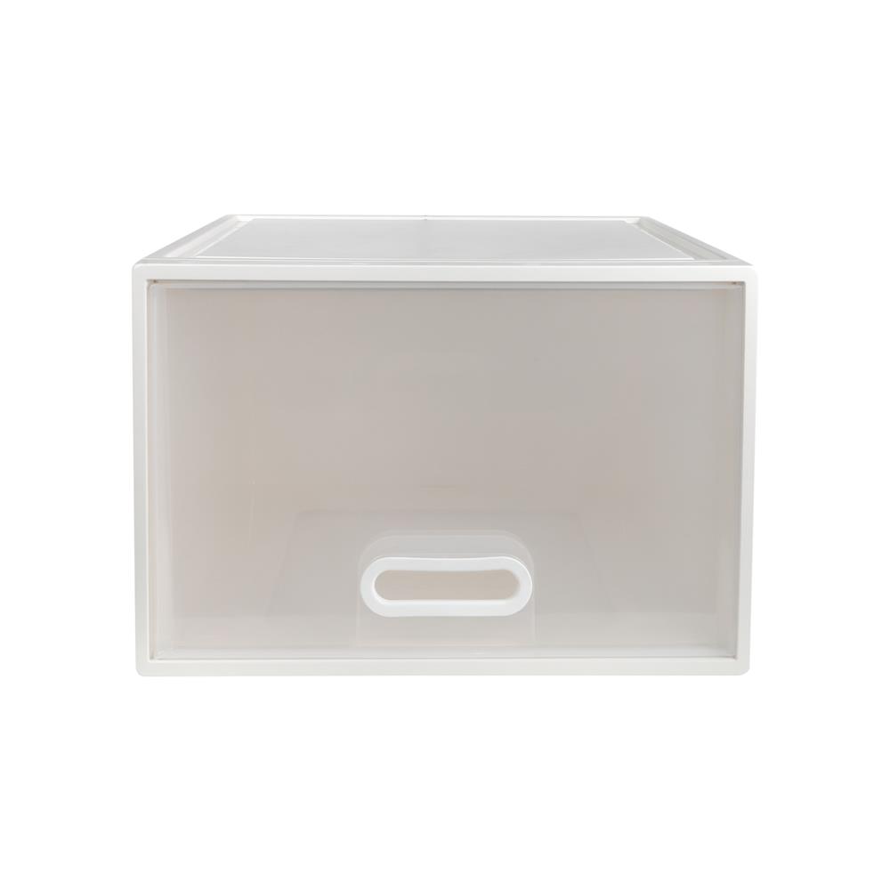 กล่องลิ้นชัก STACKO MODULAR 40 ลิตร 45X45X30.5 ซม. สีขาว