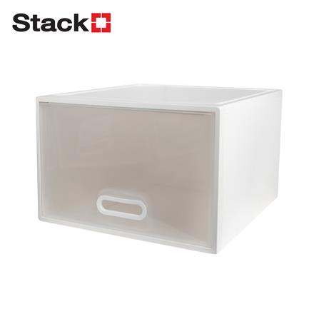 กล่องลิ้นชัก STACKO MODULAR 40 ลิตร 45X45X30.5 ซม. สีขาว_1