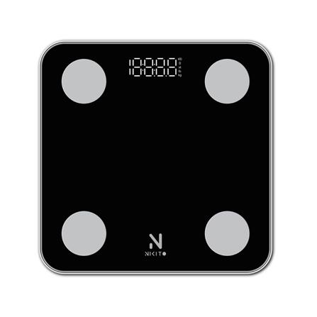 เครื่องชั่งน้ำหนักวัดมวลกาย NIKITO CF598BLE สีดำ_0