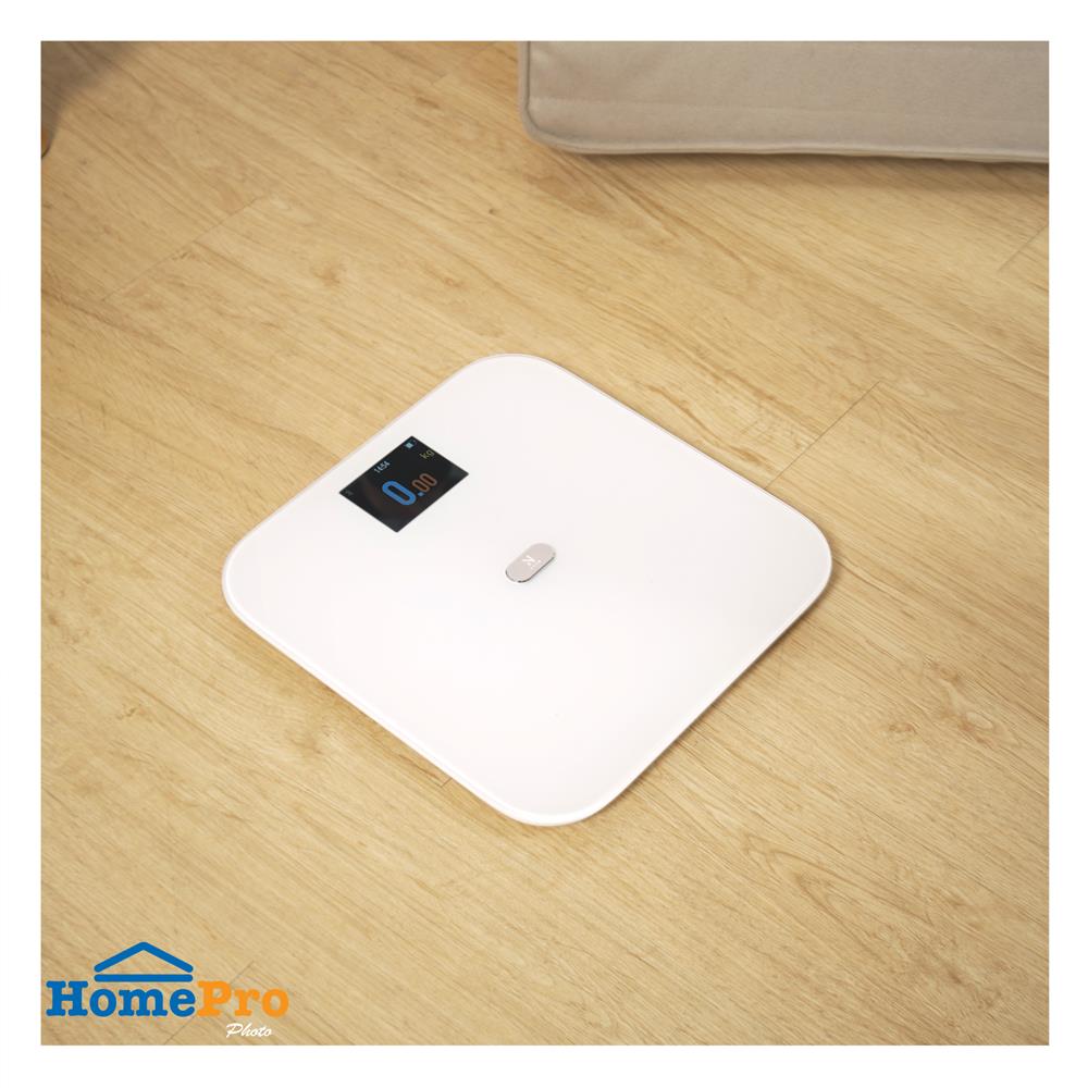เครื่องชั่งน้ำหนักวัดมวลกาย NIKITO CF588BLE+WIFI สีขาว