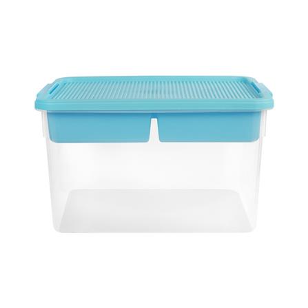 กล่องเก็บของพร้อมถาดแบ่ง STACKO 45.5X33.5X27 ซม. สีฟ้า_2