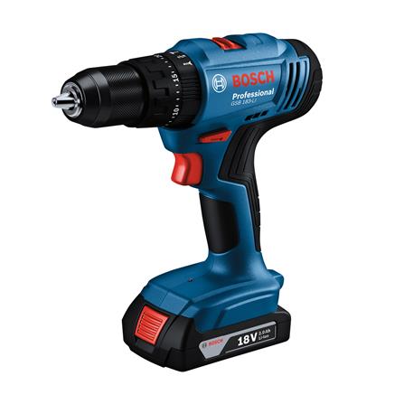 สว่านกระแทกไร้สาย (พร้อมแบตเตอรี่) BOSCH GSB 183-LI 18 โวลต์_0