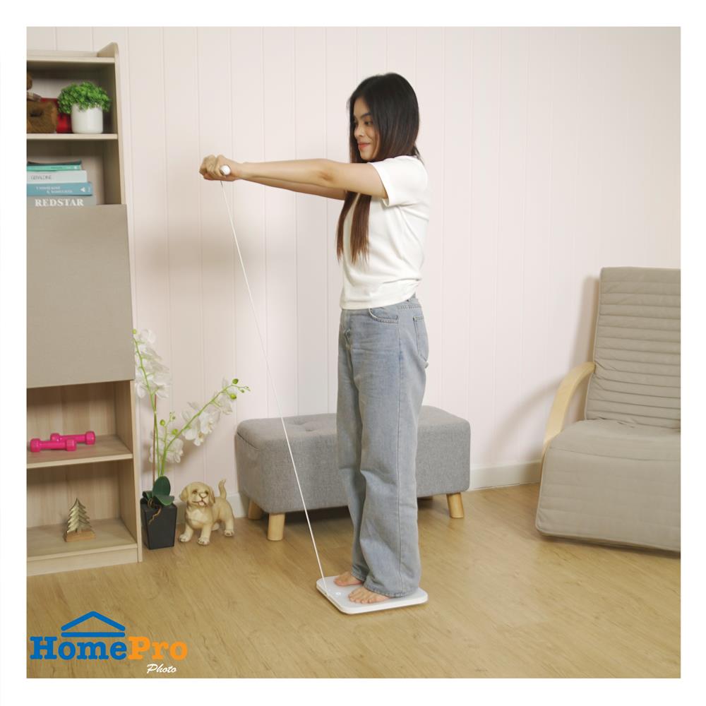 เครื่องชั่งน้ำหนักวัดมวลกาย NIKITO CF597BLE+WIFI สีขาว