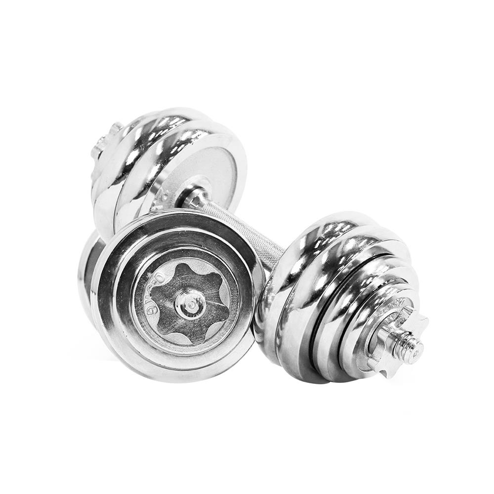 ชุดดัมเบล IRONTEC CHROME 30 กก.