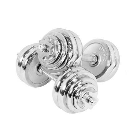 ชุดดัมเบล IRONTEC CHROME 30 กก._0