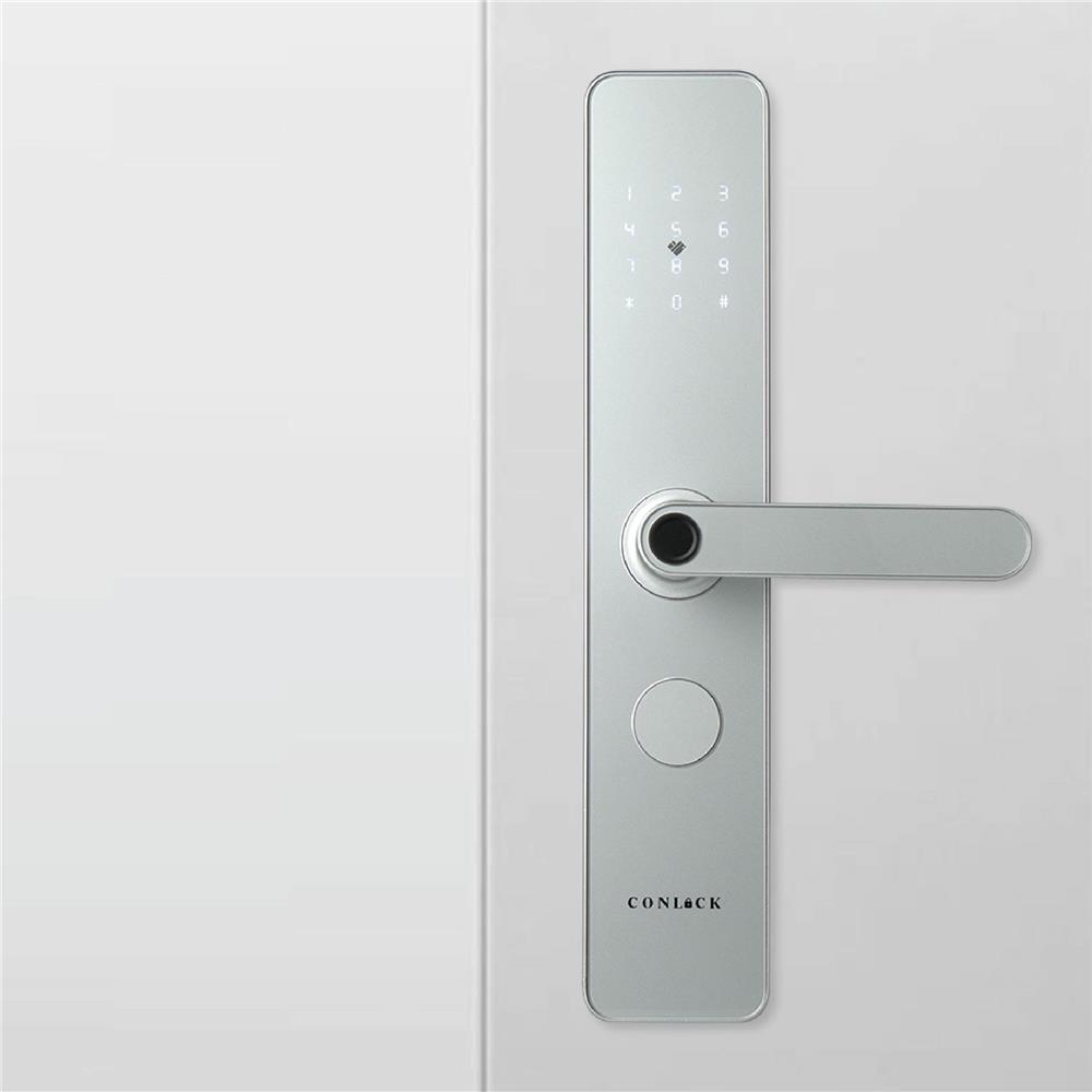 กลอนดิจิตอล CONLOCK CL-X1 สีเงิน