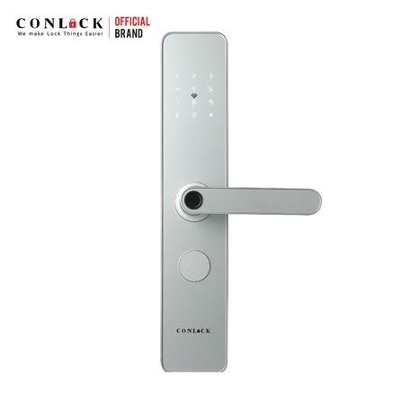 กลอนดิจิตอล CONLOCK CL-X1 สีเงิน