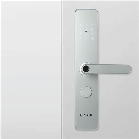 กลอนดิจิตอล CONLOCK CL-X1 สีเงิน_4