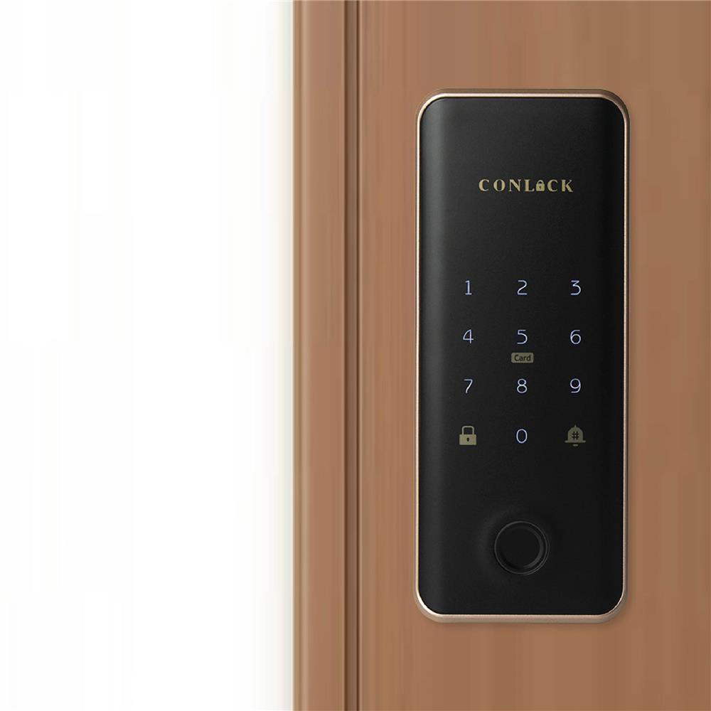 กลอนดิจิตอล CONLOCK CL-918FB สีดำ