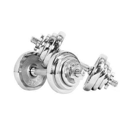 ชุดดัมเบล IRONTEC CHROME 20 กก._0