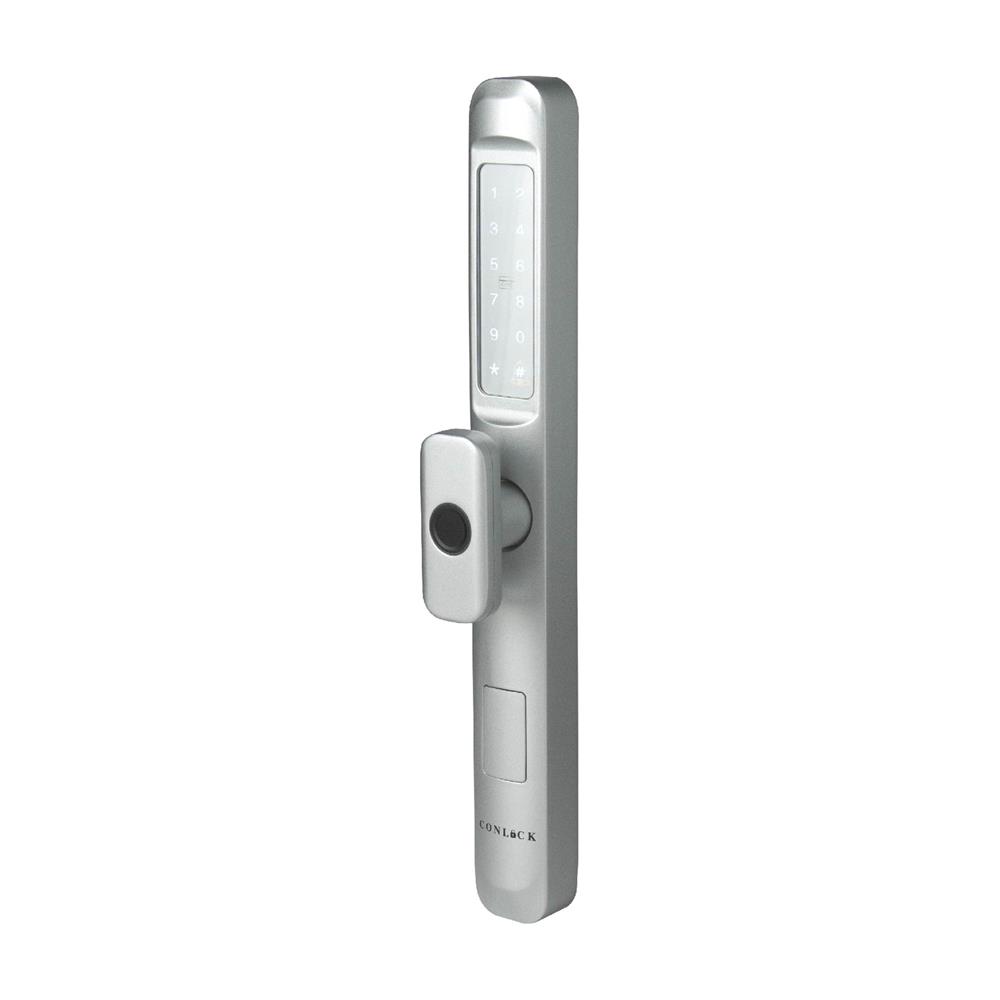 กลอนดิจิตอล CONLOCK CL-X50 TWIST สีเงิน