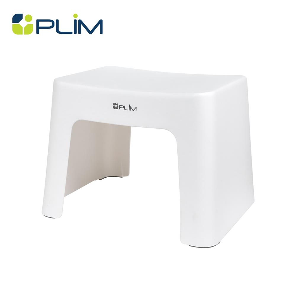 เก้าอี้เหลี่ยมเตี้ย PLIM 34.9X27.5X25.3 ซม. สีขาว