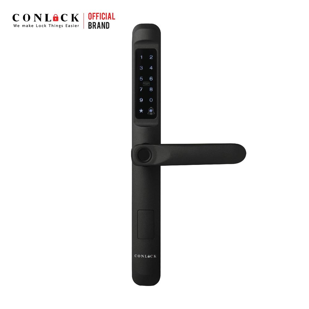 กลอนดิจิตอล CONLOCK CL-X50 สีดำ