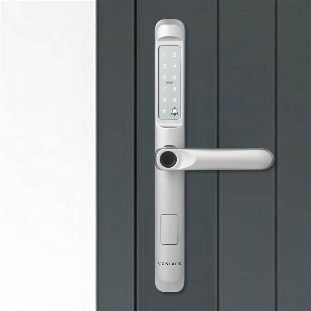 กลอนดิจิตอล CONLOCK CL-X50 สีเงิน