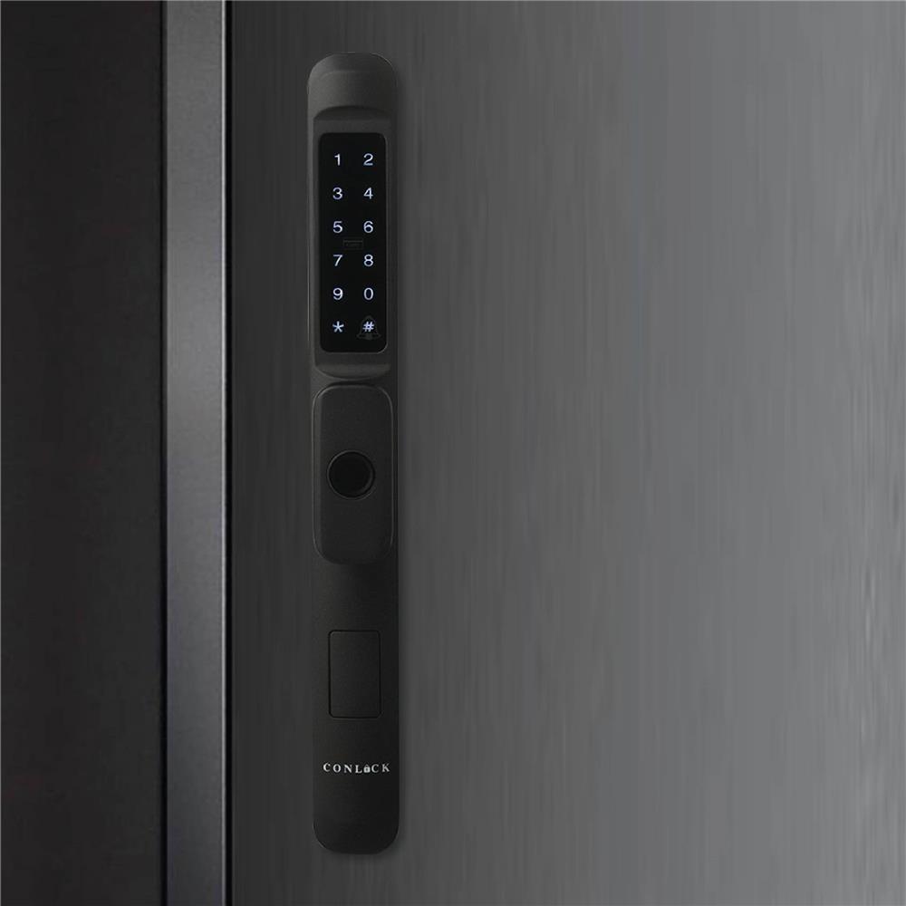 กลอนดิจิตอล CONLOCK CL-X50 TWIST สีดำ