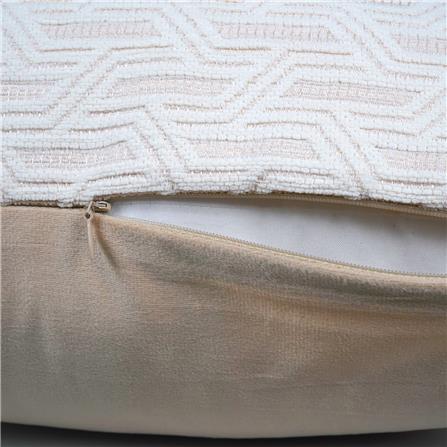 หมอนอิง BENETTA QUEENA 18X18 นิ้ว สีครีม_2