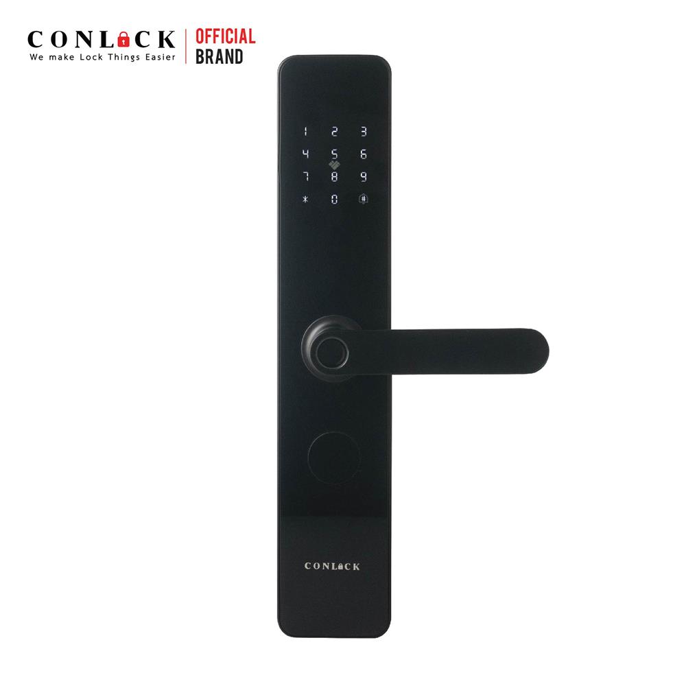 กลอนดิจิตอล CONLOCK CL-X1 สีดำ