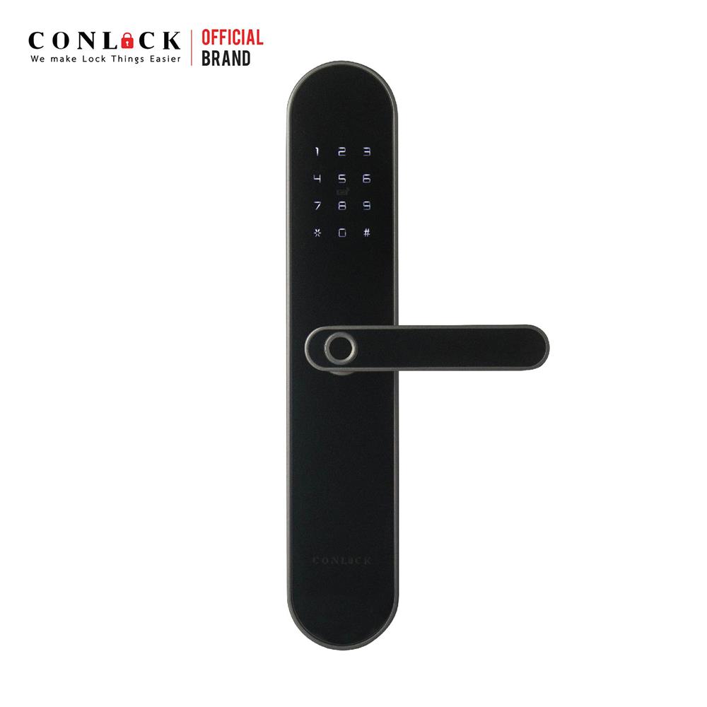 กลอนดิจิตอล CONLOCK CL-K2MAX สีดำ