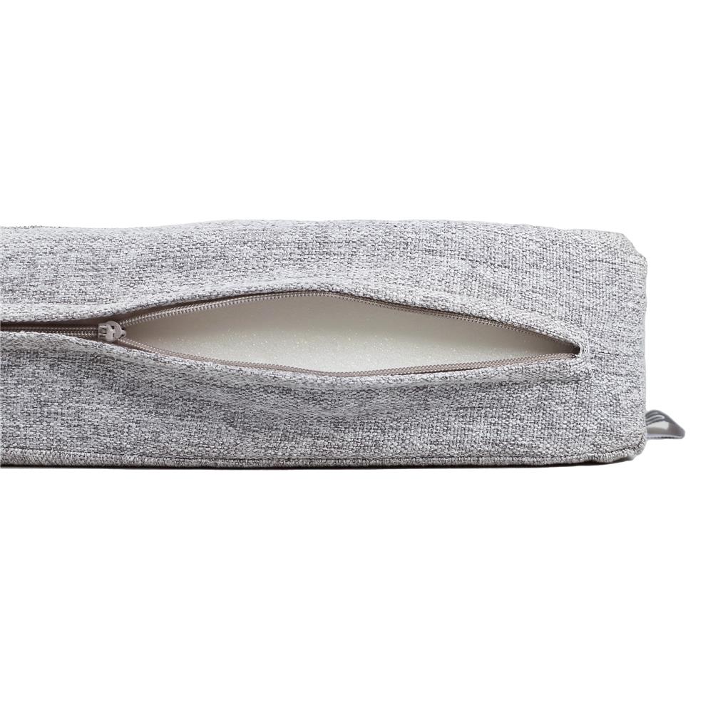 เบาะรองนั่งกันน้ำ HOME LIVING STYLE KLASS 22X22 นิ้ว สีเทา