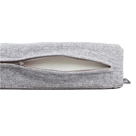 เบาะรองนั่งกันน้ำ HOME LIVING STYLE KLASS 22X22 นิ้ว สีเทา_2