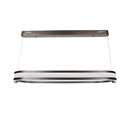 ไฟช่อ LED CARINI MD088-3890-900 56 วัตต์ DAYLIGHT/COOL WHITE/WARM WHITE สีขาว/เงิน 1 หัว_0