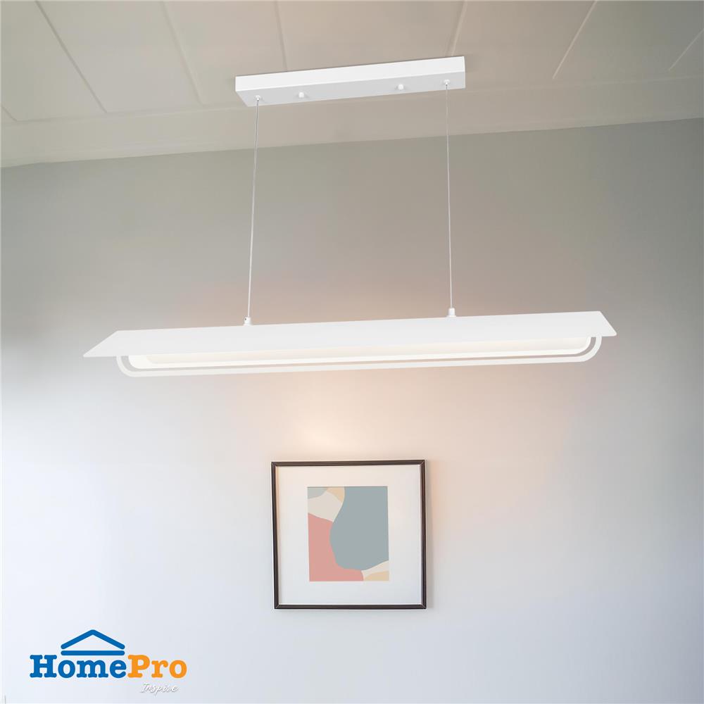 ไฟช่อ LED CARINI MD088-3900-900 32 วัตต์ DAYLIGHT/COOL WHITE/WARM WHITE สีขาว 1 หัว