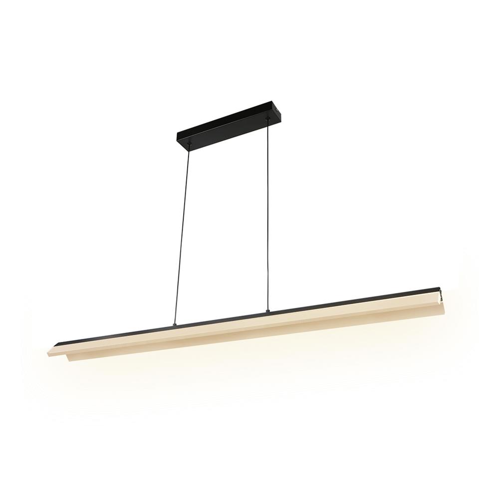 ไฟช่อ LED CARINI MD088-3893-1000 32 วัตต์ DAYLIGHT/COOL WHITE/WARM WHITE สีดำ/ขาว 1 หัว