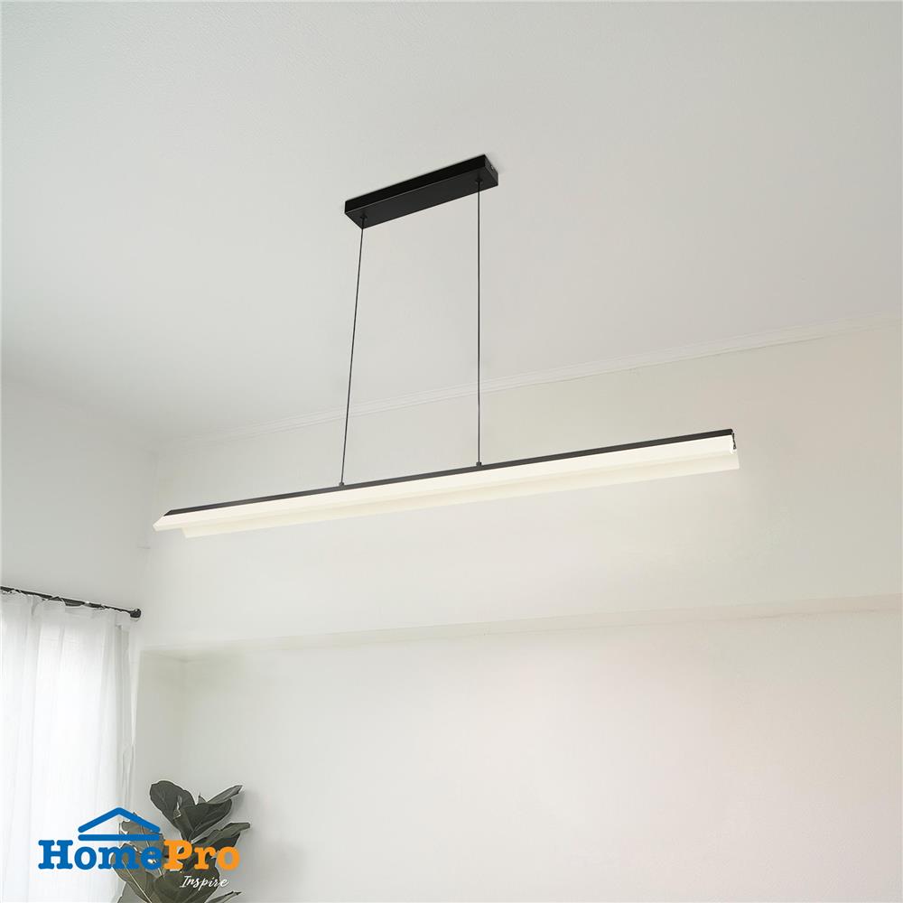 ไฟช่อ LED CARINI MD088-3893-1000 32 วัตต์ DAYLIGHT/COOL WHITE/WARM WHITE สีดำ/ขาว 1 หัว