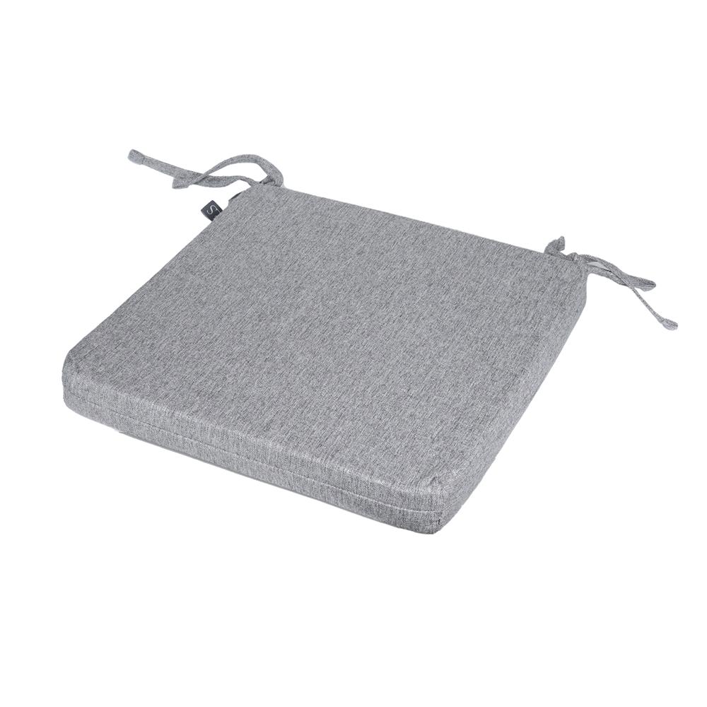 เบาะรองนั่งกันน้ำ HOME LIVING STYLE KLASS 16X16 นิ้ว สีเทา