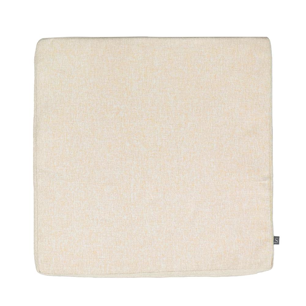 เบาะรองนั่งกันน้ำ HOME LIVING STYLE KLASS 22X22 นิ้ว สีครีม_1