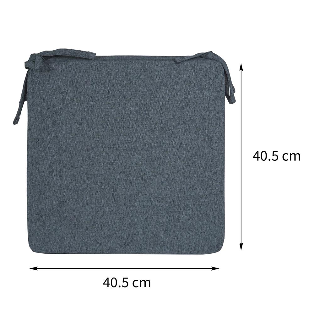 เบาะรองนั่งกันน้ำ HOME LIVING STYLE KLASS 16X16 นิ้ว สีน้ำเงิน