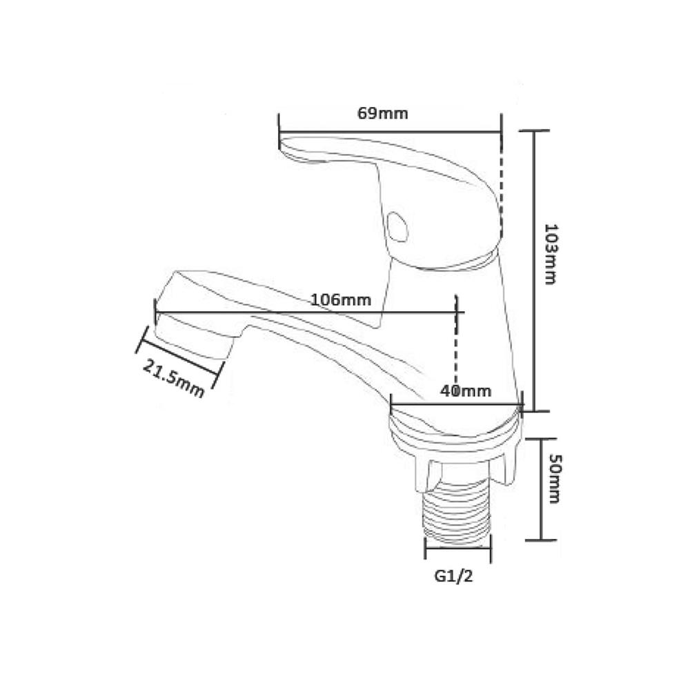 ก๊อกอ่างล้างหน้า BEN BN BENTO2899